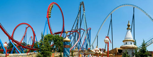 Development of the concept of two themed hotels in PortAventura