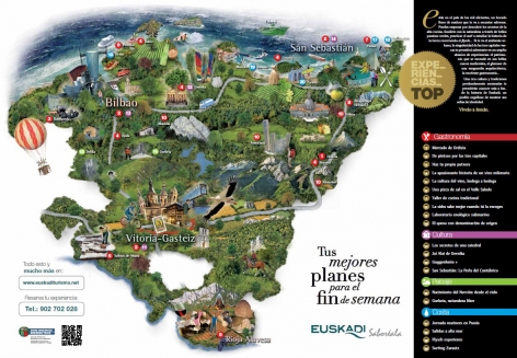 Tourism experience map