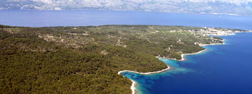 Plan maestro de St Juraj Bay Resort en Hvar Island